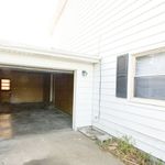 Looking into garage from driveway