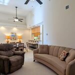 The family room is just a few steps away from snacks and drink in the kitchen.

Looking Northeast.
